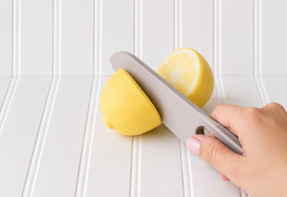 Magnetic lemon - Montessori Pretend Play Food