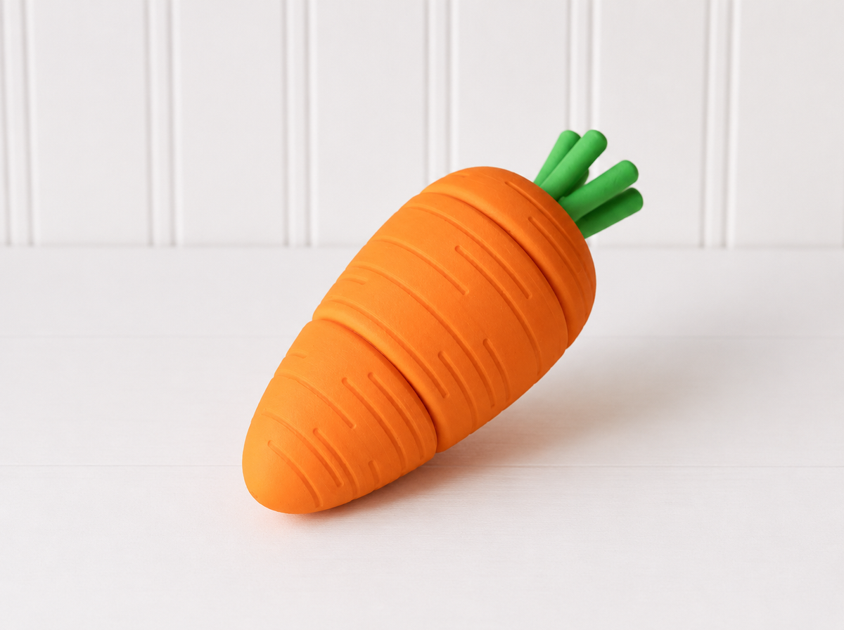 Magnetic Carrot - Montessori Inspired Pretend Play Food
