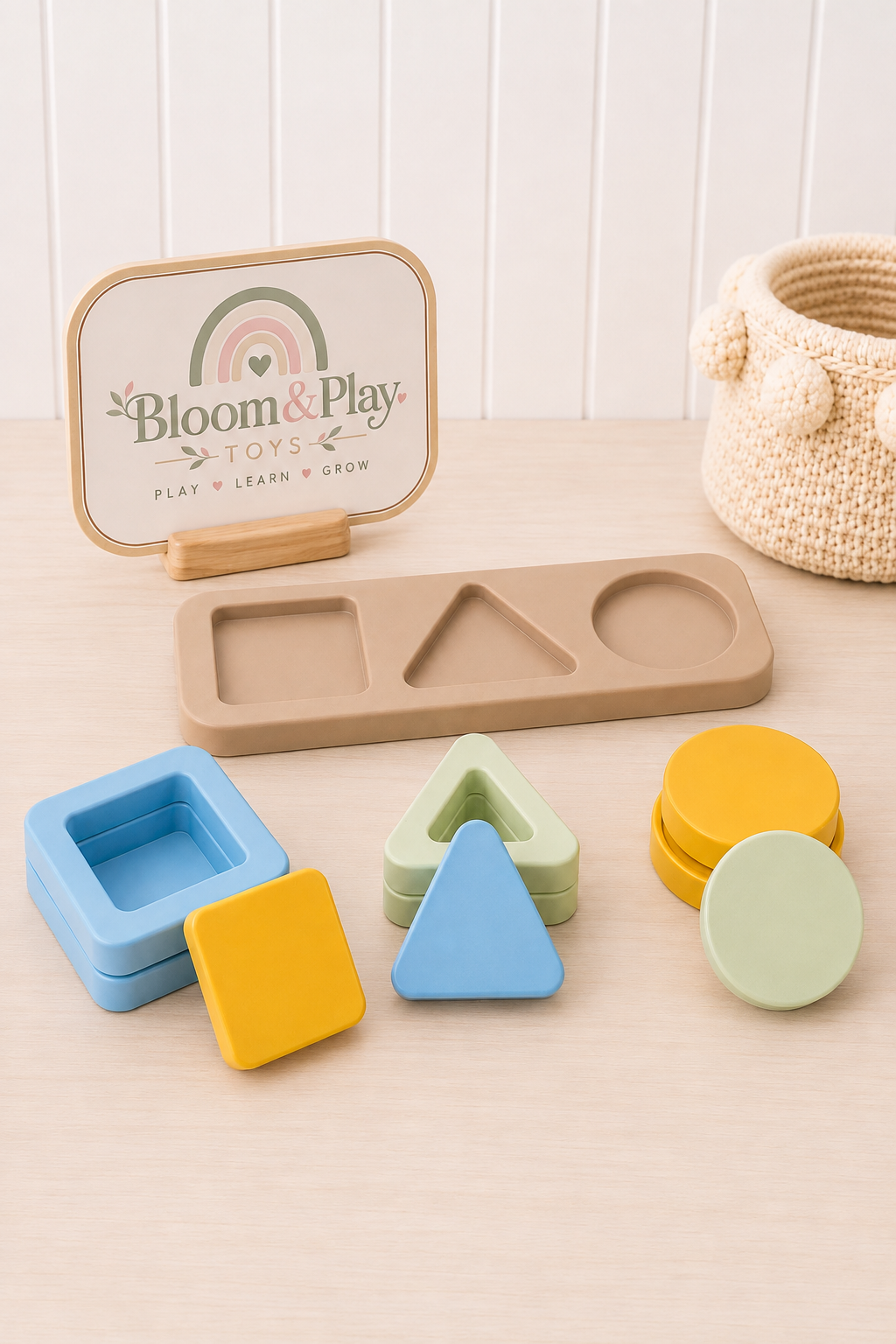 Shape Matching Montessori Toy