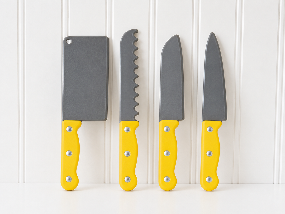 Montessori Toy Knife Set - 4 Pieces
