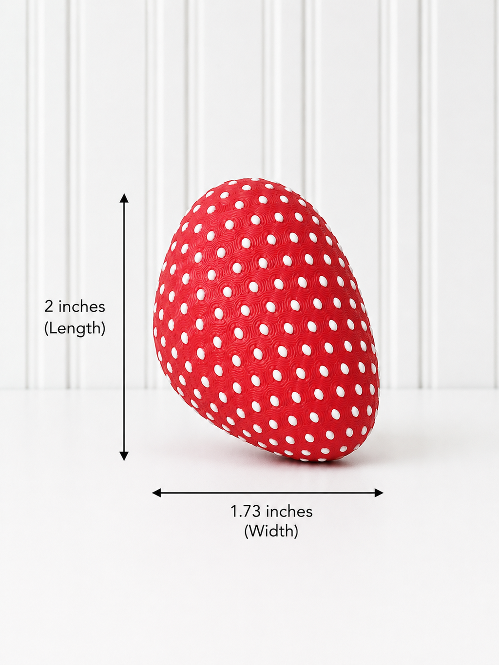 Magnetic Strawberry - Montessori Pretend Play Food