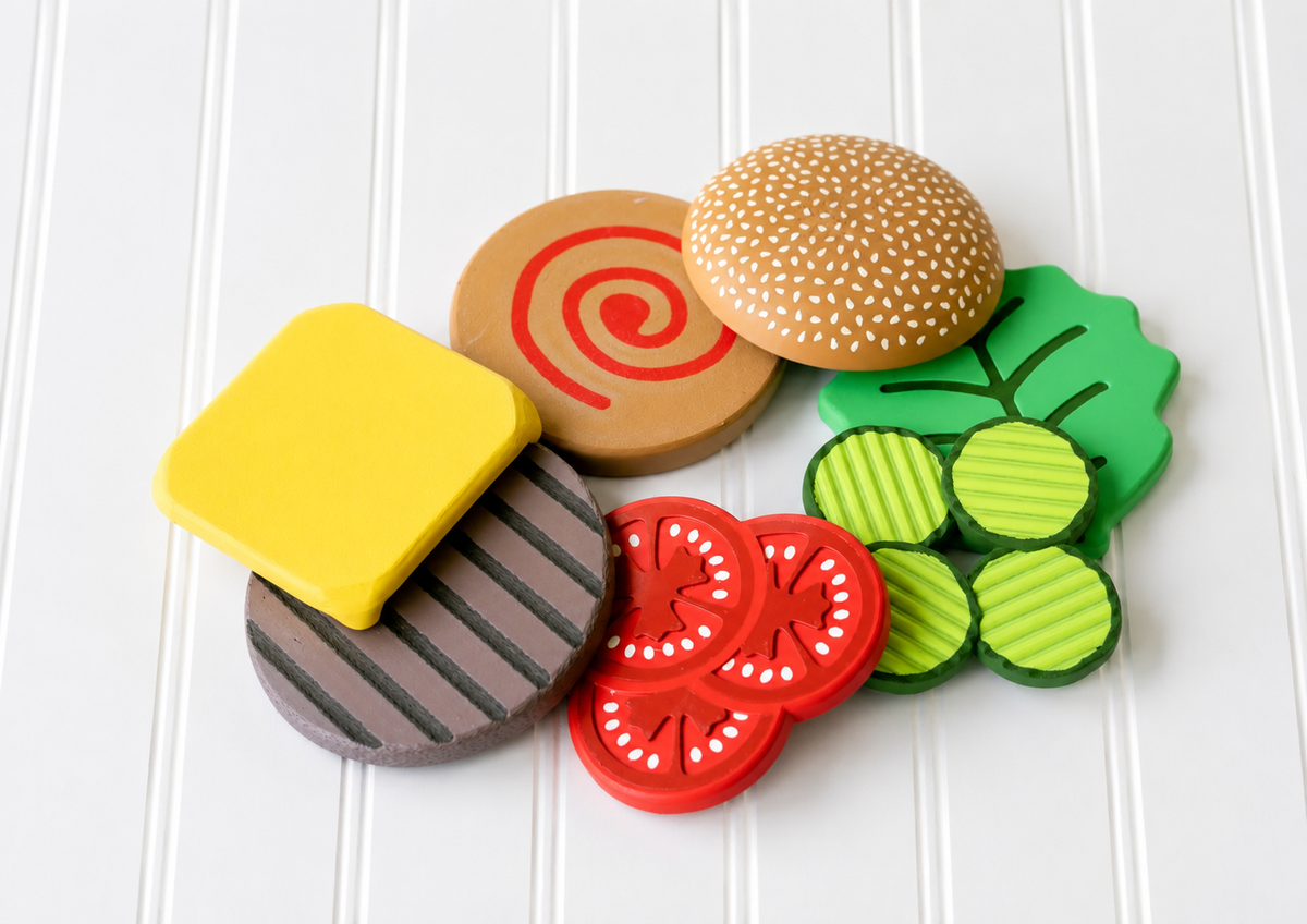 Magnetic Burger - Pretend Play Toy