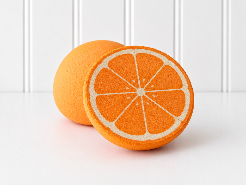 Magnetic Orange – Montessori Pretend Play Food