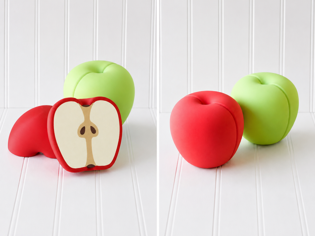 Magnetic Apple - Montessori Inspired Pretend Play