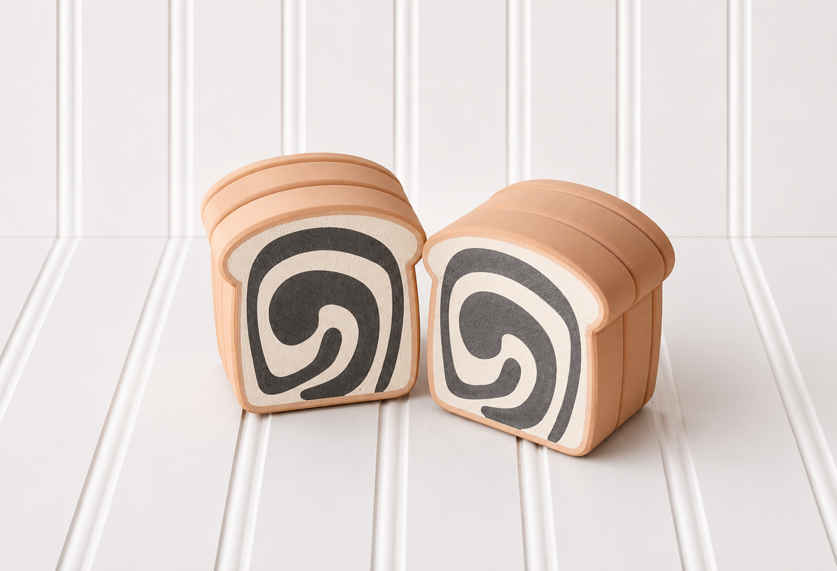 Magnetic Chocolate Bread