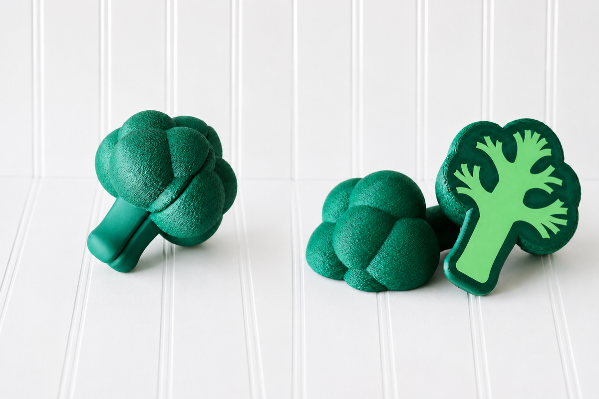 Magnetic Broccoli - Montessori Inspired Pretend Play