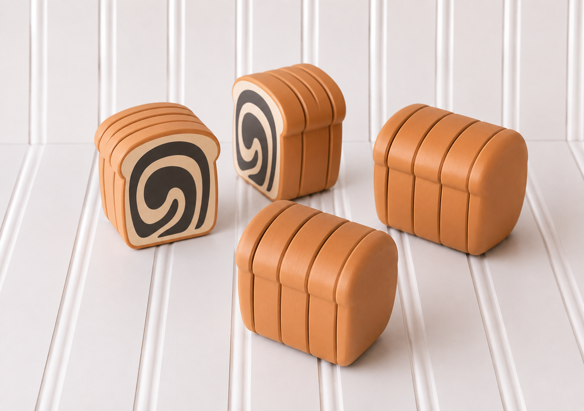 Magnetic Chocolate Bread