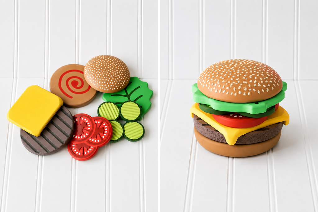 Magnetic Burger - Pretend Play Toy