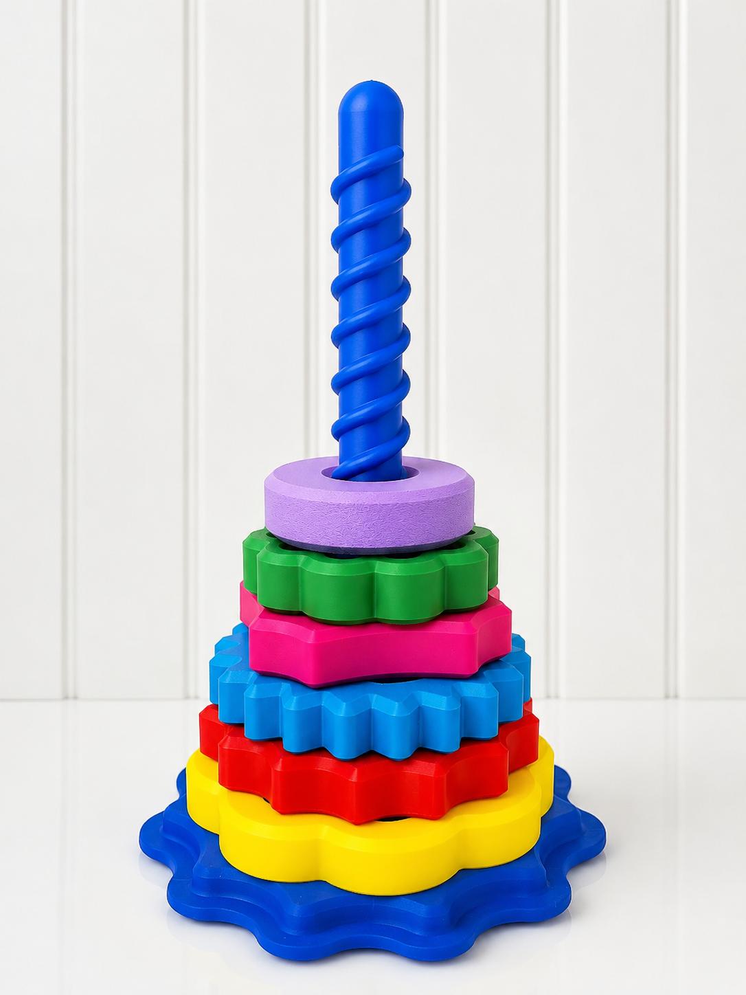 Montessori Rainbow Stacking Toy – 3D Printed Educational Toy