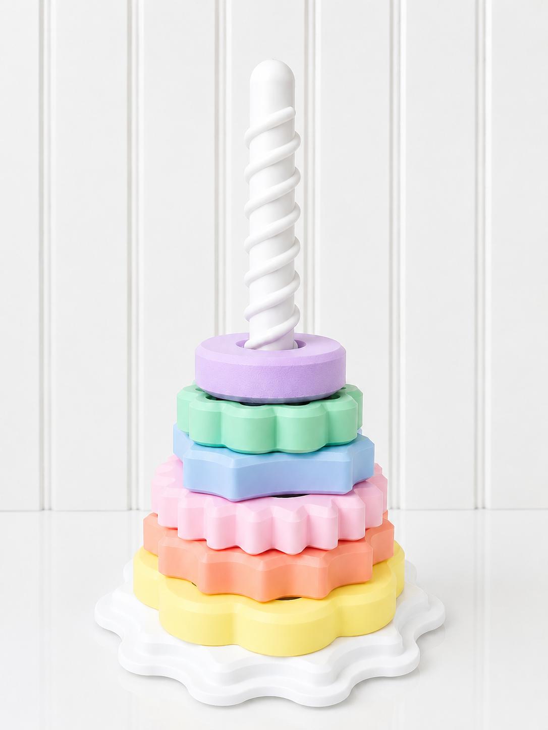 Montessori Rainbow Stacking Toy – 3D Printed Educational Toy