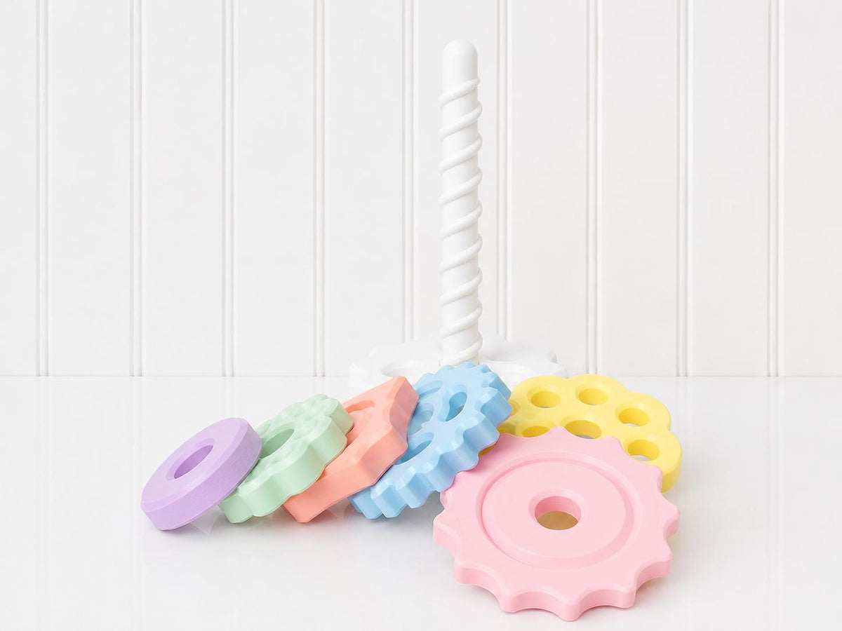Montessori Rainbow Stacking Toy – 3D Printed Educational Toy