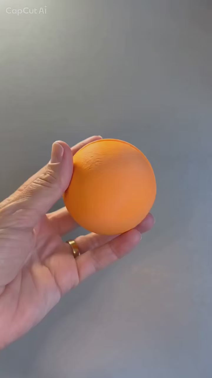 Magnetic Orange – Montessori Pretend Play Food