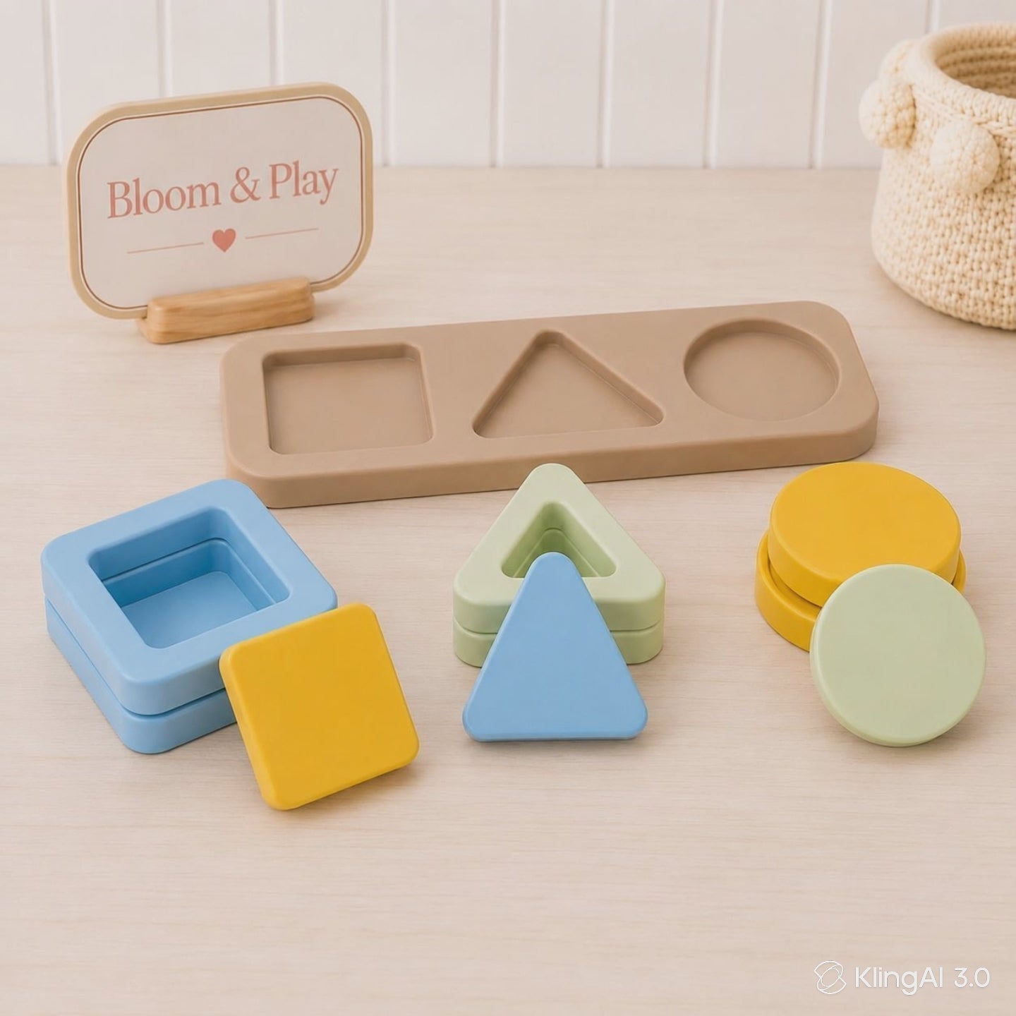Shape Matching Montessori Toy